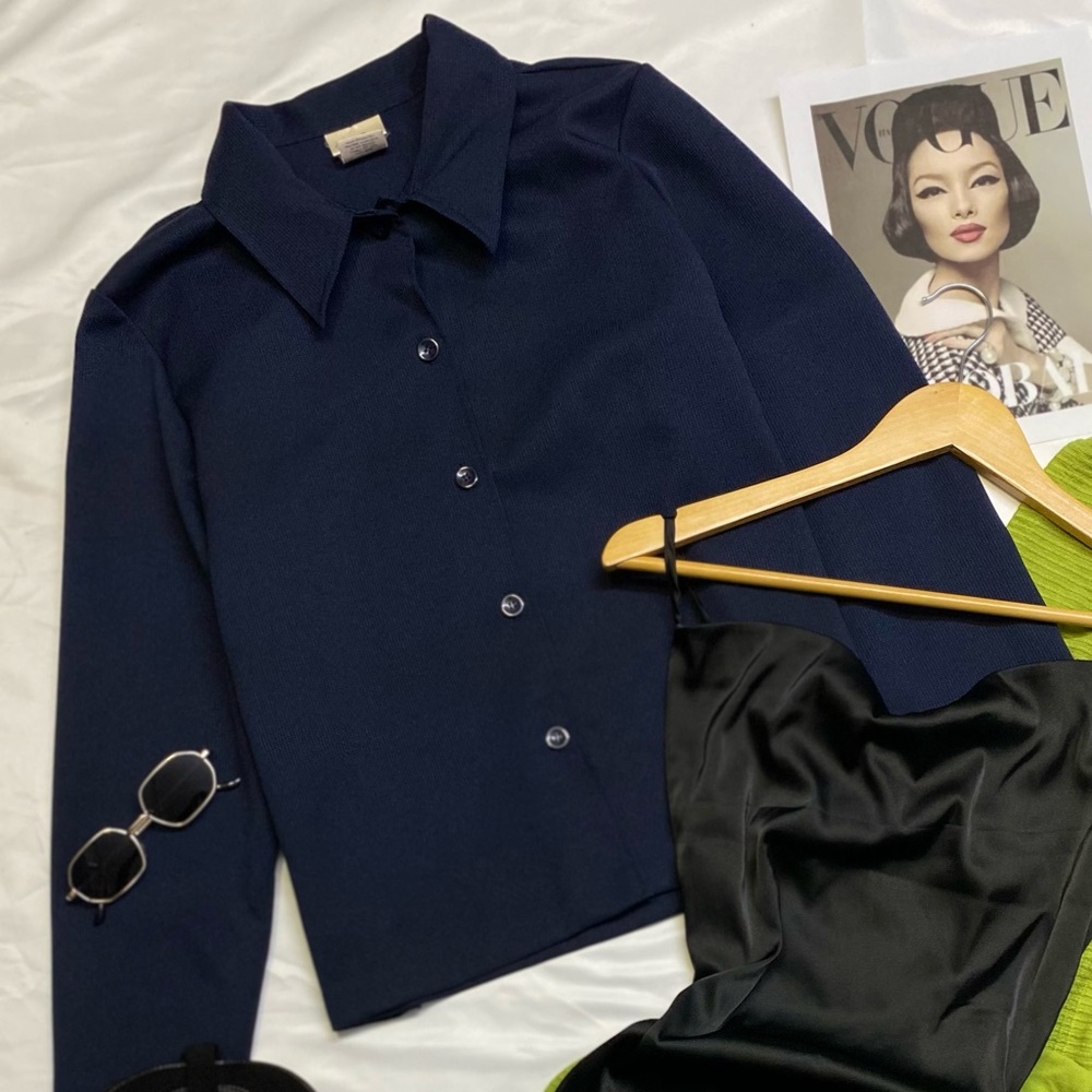 Bobbie Brooks Navy Shirt
